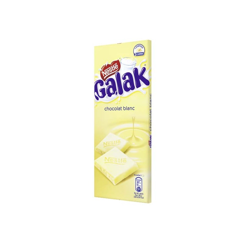 NESTLÉ Chocolat Blanc Galak - 100g