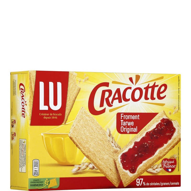 CRACOTTE Tartines craquantes froment - 250g