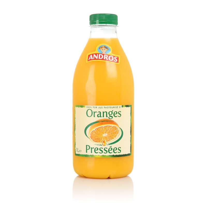 ANDROS Jur jus Orange pressée - 1L