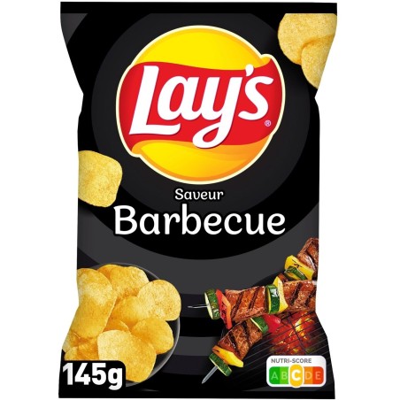 LAY'S Chips Saveur Barbecue 145g - 145g