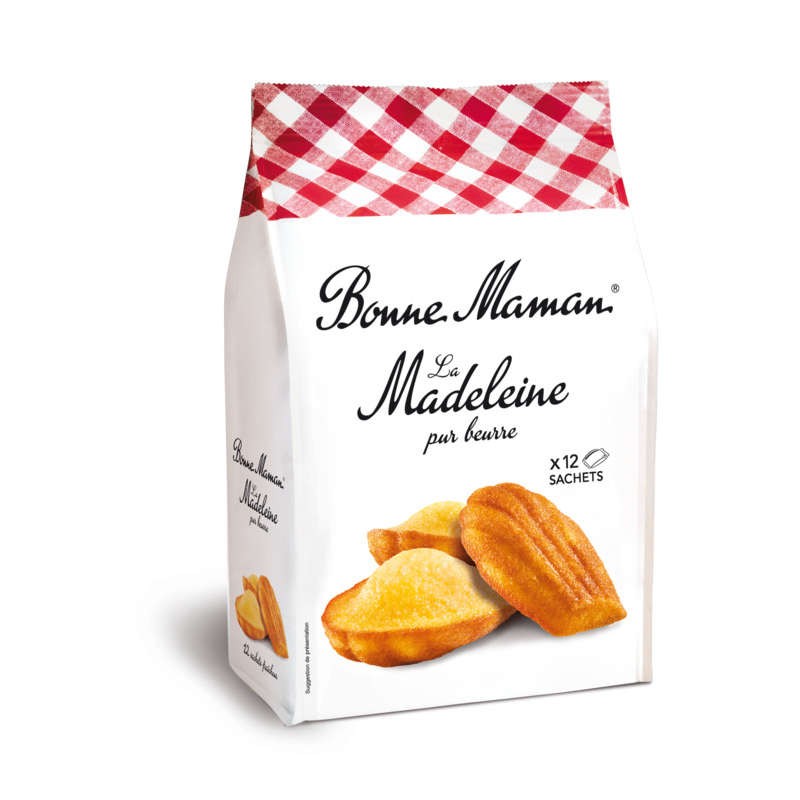 BONNE MAMAN Madeleines au beurre frais - 300g