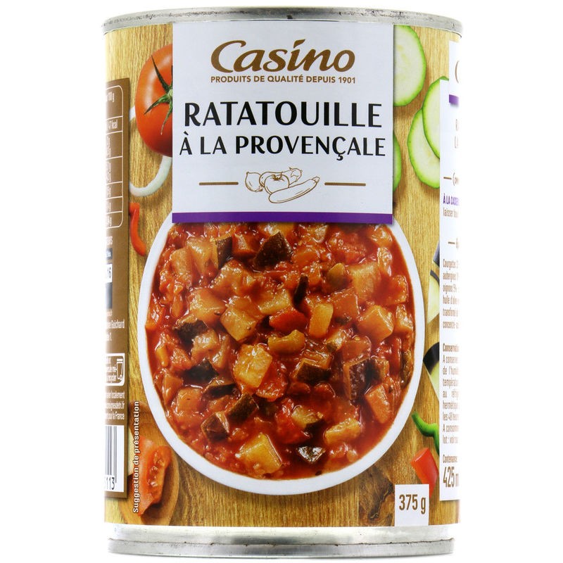 CASINO Ratatouille à la provençale - 375g