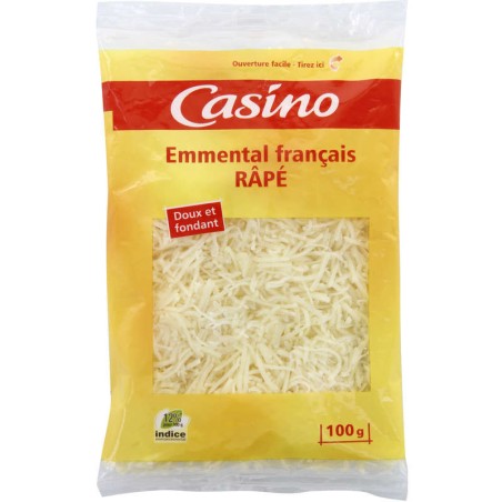 CASINO Emmental français - 100g