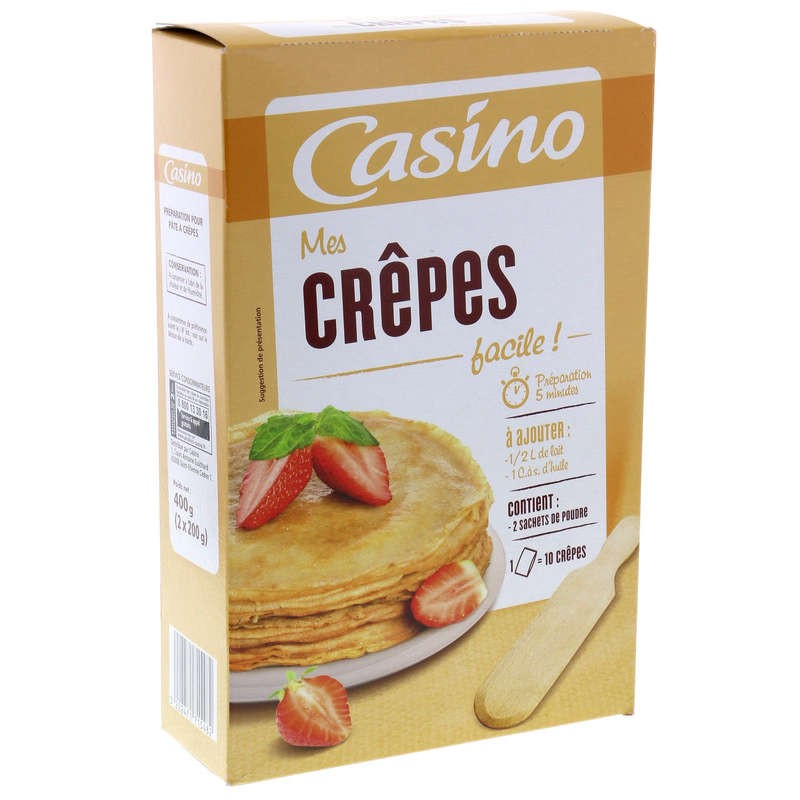 CASINO Mes crêpes facile - 400g