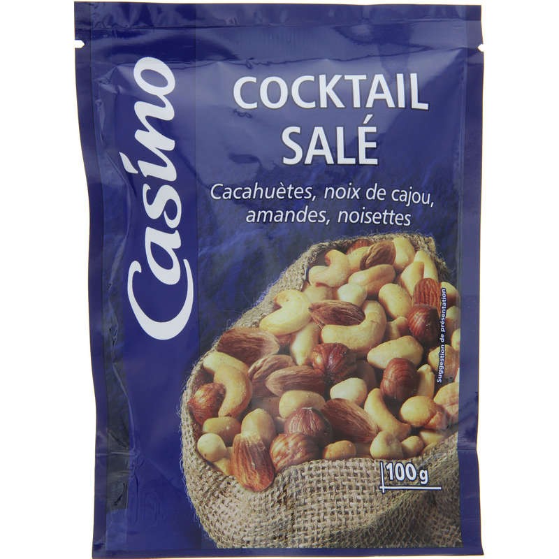 CASINO Cocktail salé - 100g