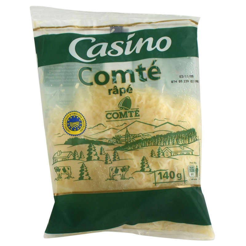 CASINO Comté râpé - 140g