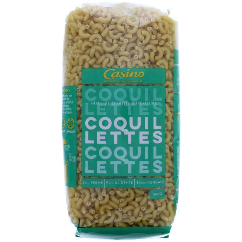 CASINO Coquillettes - 500g