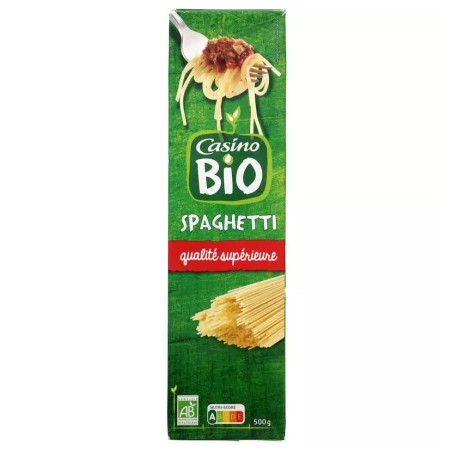 CASINO Pâtes Spaghetti Bio - 500g