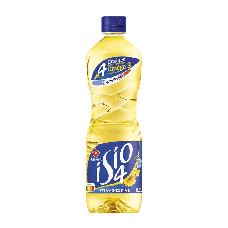 ISIO 4 4 huiles végétales - 50cl