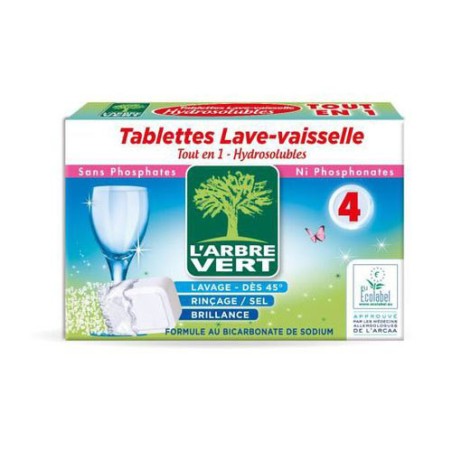 L'ARBRE VERT Tablette Lave vaisselle - x4