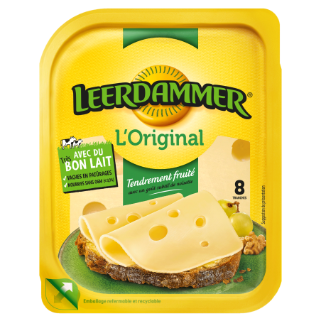 LEERDAMMER L'Original 8 Tranches Click Pack - 200g