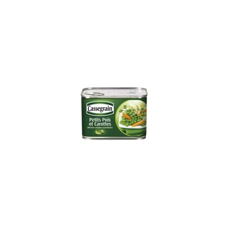 CASSEGRAIN Petit pois et carottes - 465g