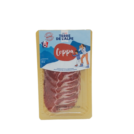 TERRE DE L'ALPE Coppa 6 tranches - 50g