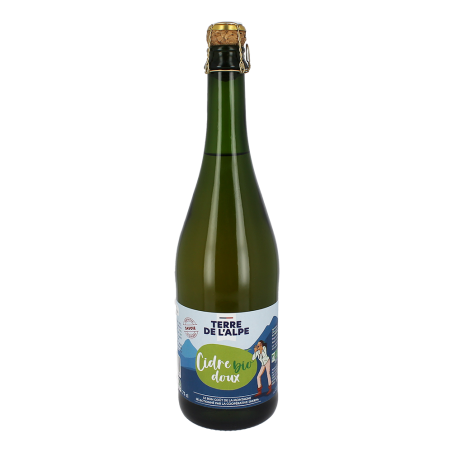 TERRE DE L'ALPE Cidre doux Bio - 75cl