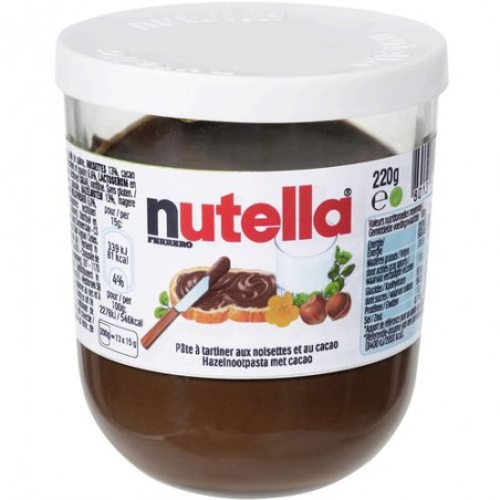 NUTELLA Pâte à tartiner noisette - 220g