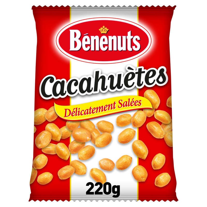 Cacahuètes grillées natures (300g)